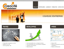 Tablet Screenshot of creacite.org